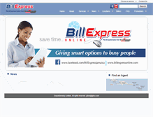 Tablet Screenshot of billexpress.gkmsonline.com